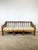 Late 20th Century Vintage Rattan Three-Seat Sofa, Diamond Lattice Arms, Ficks Reed Style For Sale - Image 5 of 12