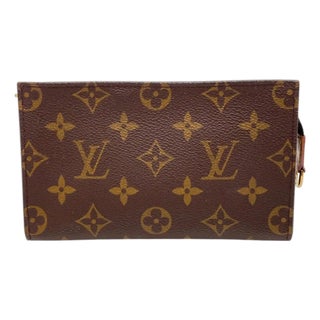 A 1999 Vintage Louis Vuitton Coated Canvas Monogram Pouch For Sale