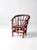 Charming antique children’s folk art chair featuring a rustic hand-crafted bentwood twig frame. This petite chair retains...