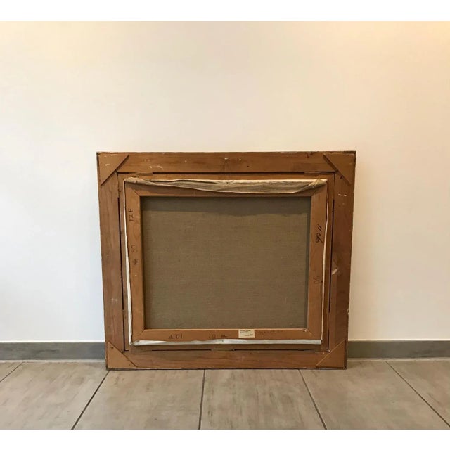 Aymar, Path Through Fields, Oil on Canvas, 1973 For Sale - Image 6 of 7