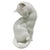 Sitting Cat Figurine by Robert Ullmann for Augarten, 1934 For Sale - Image 9 of 9