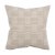Decorative pillow; knife edge; hidden zipper closure; 90/10 feather/down insert Dry Clean