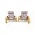 These chairs are attributed to Ilmari Lappalainen for the traditional Finnish manufacturer Asko. They have beech bentwood...