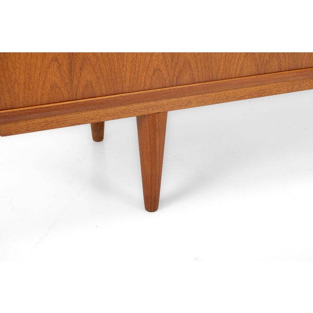 Brown Vintage Teak Sideboard by Clausen & Son, 1960s For Sale - Image 8 of 12