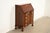 Baker Furniture Company Chippendale Solid Mahogany Drop Front Secretary Desk by Jasper Cabinet Co. For Sale - Image 4 of 18