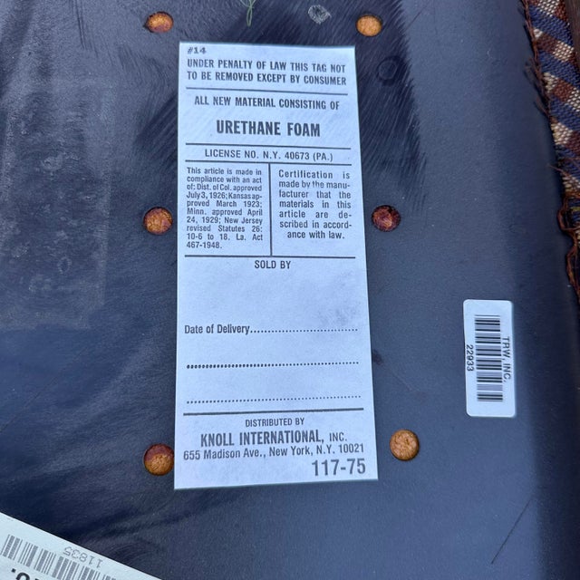 Set of 6 Bentwood Chairs for Knoll by Don Pettit For Sale - Image 11 of 11