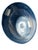 Blue VTG National Can Co Nautical Blue Sailor Boats 9" Waste Bin Trash Can For Sale - Image 8 of 9