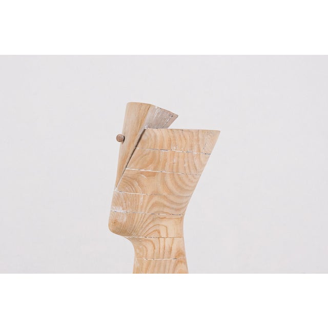 Claudio Di Placido, Handcrafted Ombre de Nefertiti Sculpture, 1990s, Ash For Sale - Image 14 of 18