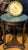 1990s Bombay Company Mahogany & Green Marble Console + Side Tables (4‑Piece Set) For Sale - Image 10 of 10