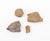 Collection of Four Pre-Columbian Terracotta Clay Figural Fragments. Largest: 2" H x 2.25" W x 0.75" D. Provenance: From a...
