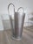 Silver Magazine Rack and Umbrella Stand by Marius Mascagni, 1970s, Set of 2 For Sale - Image 8 of 13