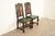 Berkey & Gay Berkey & Gay Antique English Jacobean Carved Walnut Side Chairs or Dining Chairs, Pair For Sale - Image 4 of 16