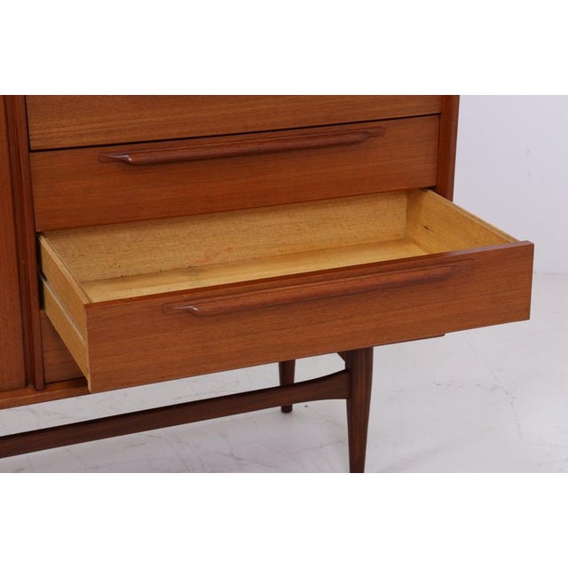 Vintage Teak Highboard by Heinrich Riestenpatt, 1960s For Sale - Image 12 of 18