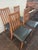 Mid-Century Modern Mid-Century Danish Modern Teak G-Plan Set 4 Teak Dining Chairs 1970s For Sale - Image 3 of 3
