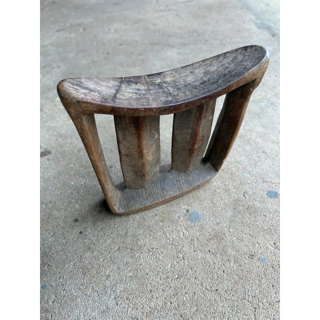 African Antique African Headrest For Sale - Image 3 of 4
