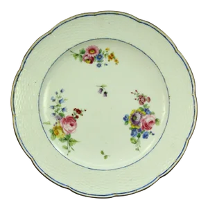 1777 Sevres Soft Paste Porcelain Plate