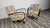Black Vintage Armchairs from Jindrich Halabala, 1940s, Set of 2 For Sale - Image 8 of 11