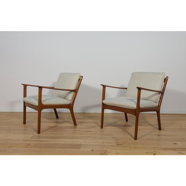 Set of Pj112 Armchairs by Ole Wanscher for Poul Jeppesens, Denmark, 1960s For Sale - Image 6 of 18
