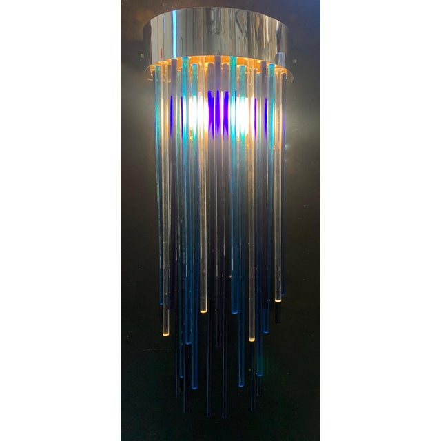 Isola Handmade Murano Glass Wall Lamps, 1970s, Set of 2 For Sale - Image 10 of 10