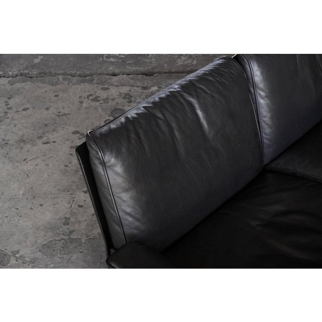 Dieter Rams Vintage Three-Seater Sofa by Dieter Rams for Vitsoe, Germany, 1990s For Sale - Image 4 of 10
