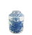 Blue Blue & White Tea Jar For Sale - Image 8 of 8