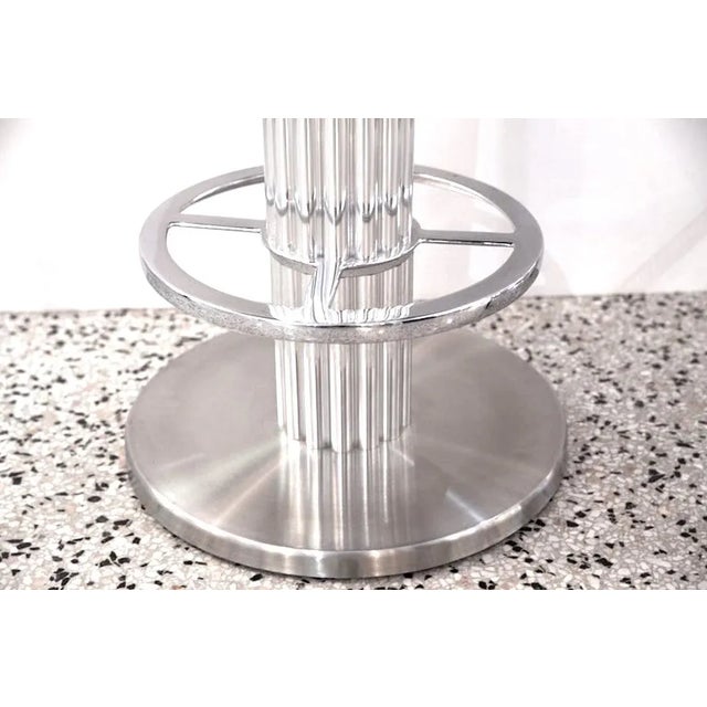 Design For Leisure Bar Stools Memory Swivel Design for Leisure - A Pair For Sale - Image 4 of 17