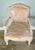 Textile Custom Vintage French-Style Accent Chair – 100% Silk Brocade For Sale - Image 7 of 7