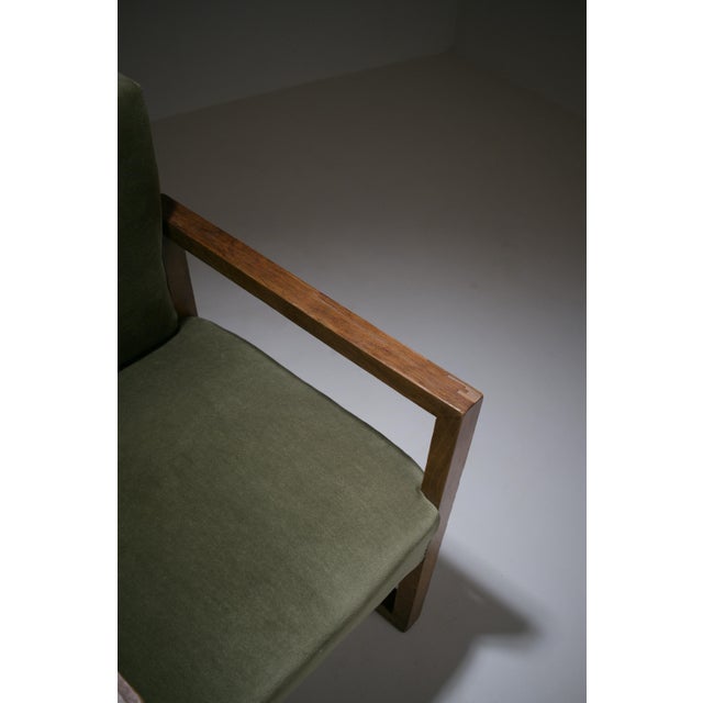 Art Deco Modernist French Armchair, 1930s For Sale - Image 13 of 18