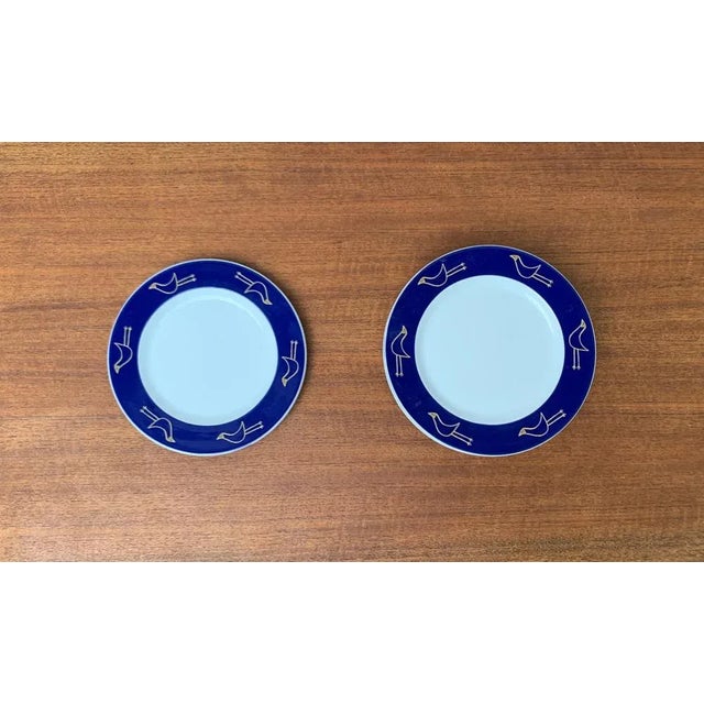 Ceramic German Postmodern Flying Objects Series Plates by David Palterer and Sieger Design for Arzberg, 1990s, Set of 8 For Sale - Image 7 of 13