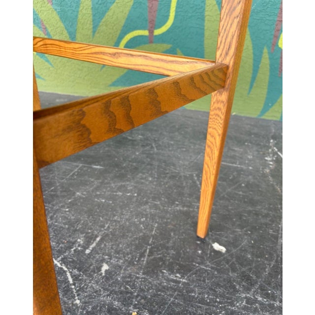 Fully-Refinished Mid Century Stanley Desk For Sale - Image 10 of 12