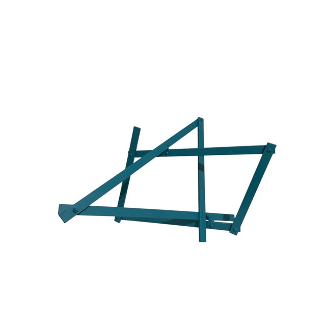 Larry Mohr, Bars II Sketch Painted Abstract Expressionist Geometric Sculpture Larry Mohr, 1982 For Sale - Image 13 of 18