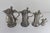 Baroque Antique German Pewter Tankards, Early 19th Century, Set of 4 For Sale - Image 3 of 18