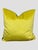 Chartreuse Velvet Box Pillow Pair Cord Green Tape For Sale - Image 4 of 10