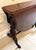 Antique Victorian Rosewood Drop Leaf Sutherland Occasional Table, 1850 For Sale - Image 9 of 17