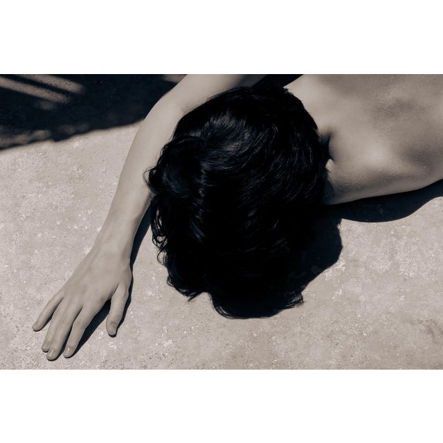Fine Art Photograph | Signed Original Limited Edition of 5 | "Fille Dans Une Ombre Feuillue" Contemporary Figurative Nude Woman by Aaron Knight For Sale - Image 4 of 8