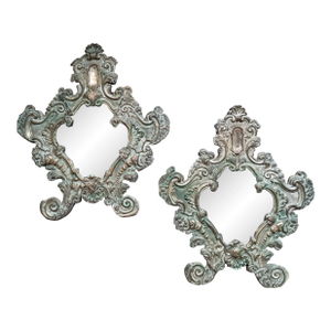 18th Century Pair of Continental European Baroque Mirrors