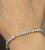 Contemporary 7.29 Ct Diamond Tennis Bracelet For Sale - Image 3 of 8