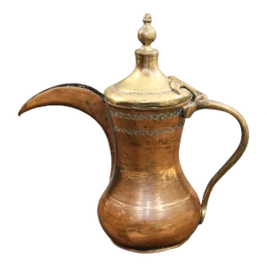 Antique Middle Eastern Dallah Arabic Coffee Pot