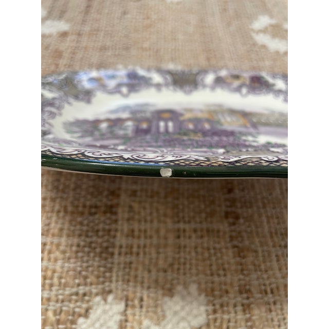 1910s Lot of Petrus Regout & Co. Maastricht Abbey Dinner Plates Platter Plates Dishes For Sale - Image 4 of 12