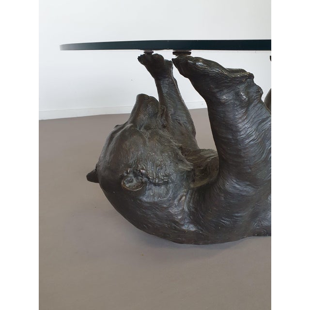 Bear Coffee Table in Bronze For Sale - Image 14 of 18