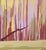 This oil painting captures a serene landscape, featuring a grove of trees that rise elegantly against a softly colored...