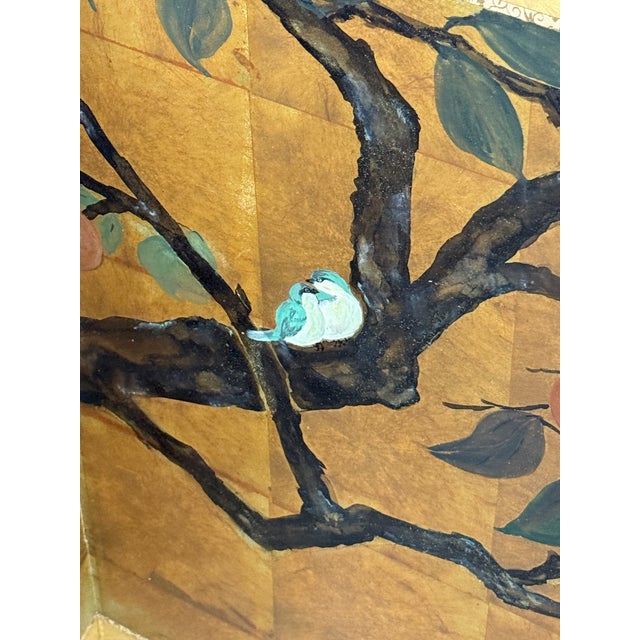 Japanese Japanese Byobu Persimmon Tree Screen For Sale - Image 3 of 12