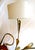 Rare Antonio Pavia Brass and Red Lacquered Wood Stork Floor Lamp Circa 1980s For Sale - Image 12 of 17