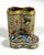 Vintage Chinese Cloisonné Small Canister Jar Set - 8 Canisters W/ Original Box For Sale - Image 10 of 17