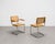 Wood Marcel Breuer Cesca Styled Mid Century Modern Dining Chairs, a Pair For Sale - Image 7 of 11