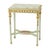 Antique Louis XVI Gilded Console Side Table in Green Marble, 1890s For Sale - Image 15 of 18