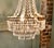Large French Empire Tent and Waterfall Chandelier, 1930 For Sale - Image 6 of 9