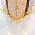 Mid-Century Modern Tall Skyscaper Table Lamp in Travertine, Chrome and Brass by Sciolari, 1970s For Sale - Image 3 of 15