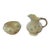 Genuine Irish Belleek Porcelain Creamer & Sugar For Sale
