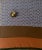 Burnt Orange "Big Chance". Dyed and Stretched Fabric Over Frame, Signed by Artist For Sale - Image 8 of 9
